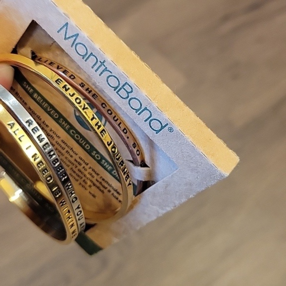 Mantraband cuffs bundle lot of 4